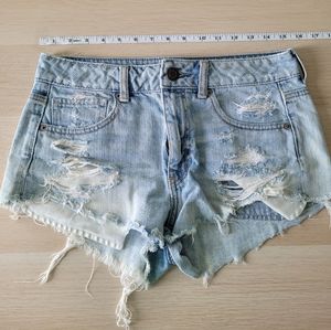 AE High-Waisted Denim Shorts
